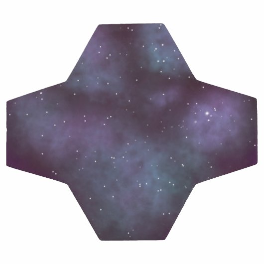 Mystical Dusty Violet Galaxy Voetbal (Enkel)