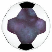 Mystical Dusty Violet Galaxy Voetbal (Voorkant)