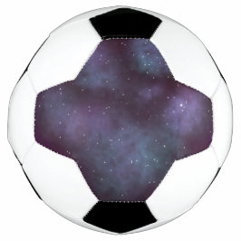 Mystical Dusty Violet Galaxy Voetbal