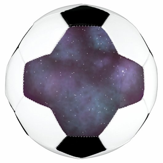 Mystical Dusty Violet Galaxy Voetbal (Voorkant)