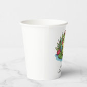 Mystical Enchanted Frog Baby shower Papieren Bekers (Rechts)