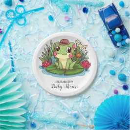 Mystical Enchanted Frog Baby shower Papieren Bordje