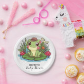 Mystical Enchanted Frog Baby shower Papieren Bordje (Feest)