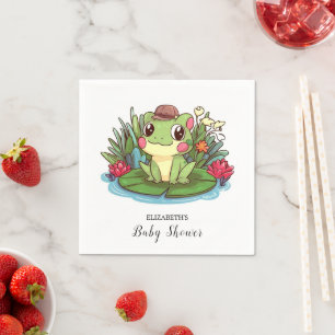 Mystical Enchanted Frog Baby shower Servet