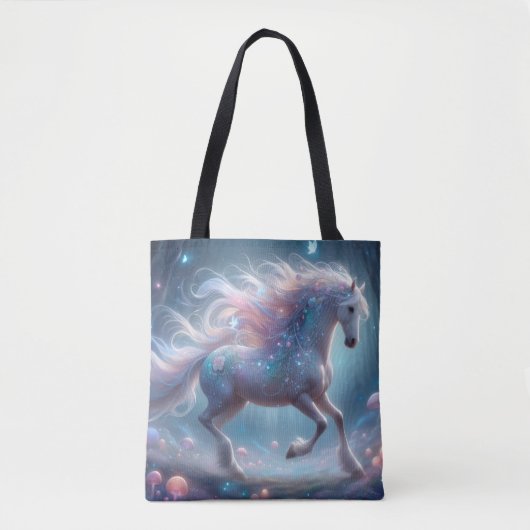Mystical Enchanted Horse Tote Bag (Voorkant)