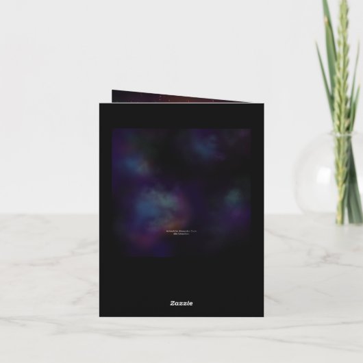 Mystical Eye Egg Spring Kaart (Achterkant)