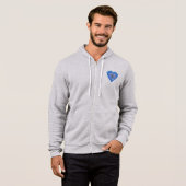Mystical Eye Floral Heart Hoodie (Voorkant volledig)