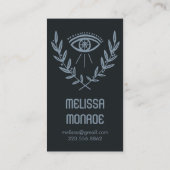 Mystical Eye Kruidenbacteriën Magical Boho Klantenkaartje (Achterkant)