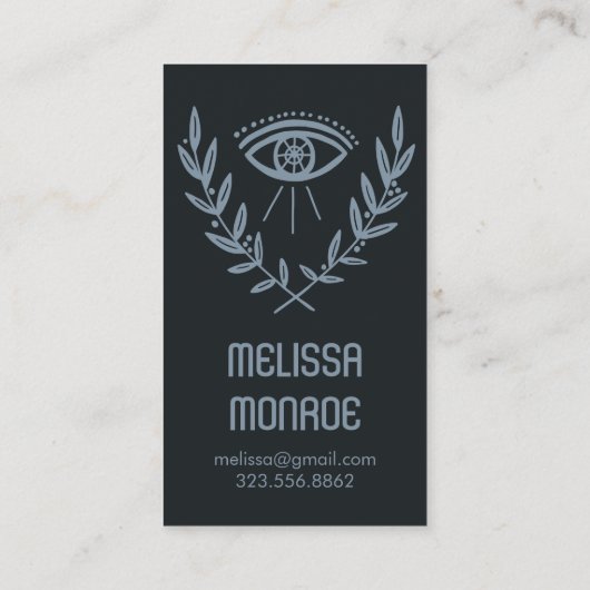 Mystical Eye Kruidenbacteriën Magical Boho Klantenkaartje (Achterkant)