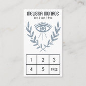 Mystical Eye Kruidenbacteriën Magical Boho Klantenkaartje (Voorkant)