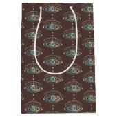 Mystical Eye Magical Boho Colorful Pastel CUSTOM Medium Cadeauzakje (Voorkant)