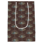 Mystical Eye Magical Boho Colorful Pastel CUSTOM Medium Cadeauzakje (Achterkant)