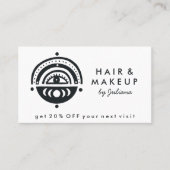 Mystical Eye Moons Rainbow Magical Boho Icons Kortingskaartje (Voorkant)