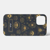 Mystical Eye Pattern iPhone case, patroon Case-Mate iPhone Case (Achterkant (horizontaal))