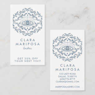 Mystical Eye Roos Vines Boho Beauty geïllustreerd Kortingskaartje