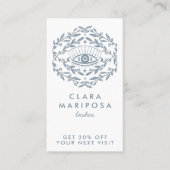 Mystical Eye Roos Vines Boho Beauty geïllustreerd Kortingskaartje (Voorkant)