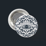Mystical Eye Rozen Vines Magical Boho Ronde Button 3,2 Cm<br><div class="desc">Decoreer je outfit met deze coole kunstknop. U kunt het aanpassen en tekst ook toevoegen. Bekijk mijn winkel voor nog veel meer kleuren en patronen van allerlei aard! Laat me weten of je ook iets op maat wilt.</div>