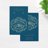 Mystical Eye Rozen Wines die Ketting juwelen winne Visitekaartje (Bureau)