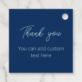 Mystical Fairy Mushroom Woodland Bedankjes Labels (Achterkant)