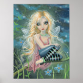 Mystical Fantasy Fairy Art Poster (Voorkant)