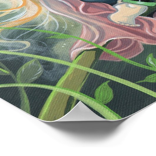 Mystical Fantasy Fairy Art Poster (Hoek)