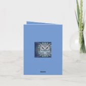 Mystical Fantasy Forest Owl Kaart (Achterkant)