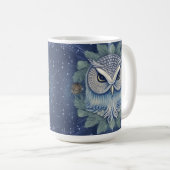 Mystical Fantasy Forest Owl Koffiemok (Voorkant rechts)