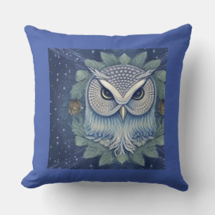Mystical Fantasy Forest Owl Kussen