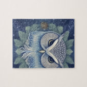 Mystical Fantasy Forest Owl Legpuzzel (Horizontaal)