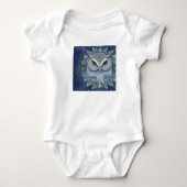 Mystical Fantasy Forest Owl Romper (Voorkant)