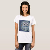 Mystical Fantasy Forest Owl T-shirt (Voorkant volledig)