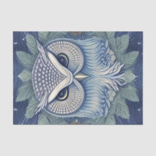 Mystical Fantasy Forest Owl Tissuepapier