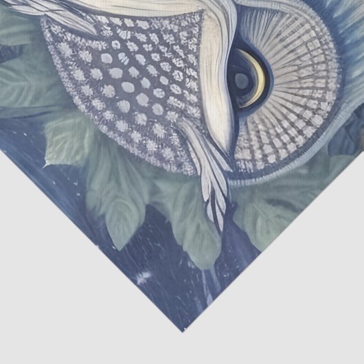 Mystical Fantasy Forest Owl Tissuepapier (Detail)