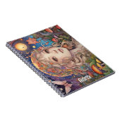 Mystical Fantasy Girl - Aangepaste Magische Notitieboek (Rechterzijde)