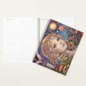 Mystical Fantasy Girl - Aangepaste Magische Planner (Display)