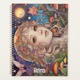 Mystical Fantasy Girl - Aangepaste Magische Planner