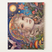 Mystical Fantasy Girl - Aangepaste Magische Planner (Achterkant)