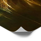 Mystical Fantasy Lion's Head Profile Poster (Hoek)