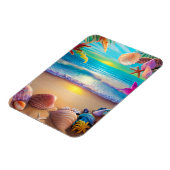 Mystical fantasy strand sunset with tropische flow magneet (Linkerzijde)