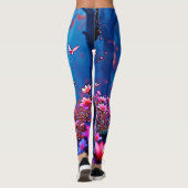 Mystical Fantasy Unicorn Art Leggings (Achterkant)