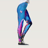 Mystical Fantasy Unicorn Art Leggings (Rechts)