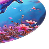 Mystical Fantasy Unicorn Art Snijplank (Hoek)