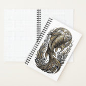 Mystical Fish Notitieboek (Binnen)