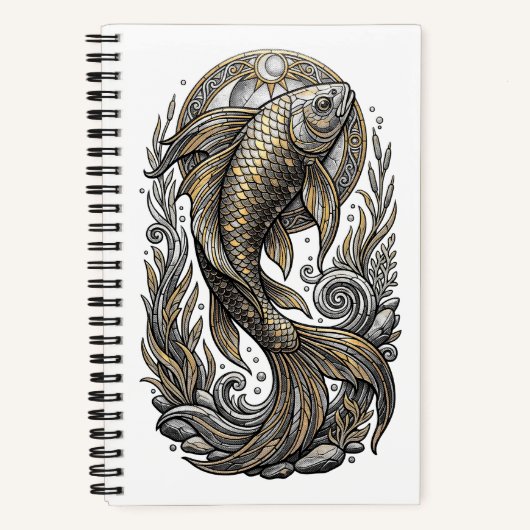 Mystical Fish Notitieboek (Voorkant)