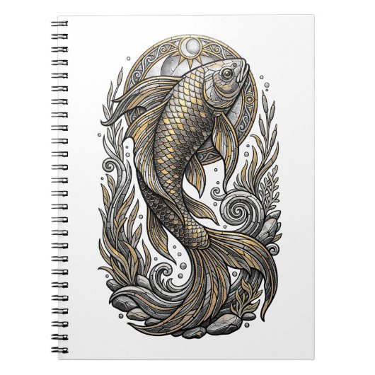 Mystical Fish Notitieboek (Voorkant)