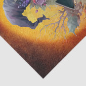 Mystical Floral Witch Tissuepapier (Detail)