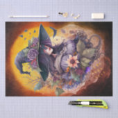 Mystical Floral Witch Tissuepapier (Craft)