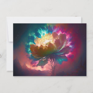 Mystical Flower Wenskaart Bedankkaart