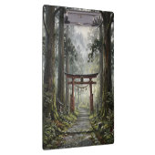 Mystical forest and torii gate that symbolizes it klembord (Rechts)