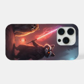 Mystical Forest Battle Animals Art iPhone Hoesje (Achterkant horizontaal)